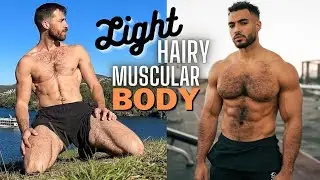 Light Hairy Muscular Body | Hairy Men Fitness