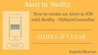 Alert in iOS with Swift3 - UIAlertController