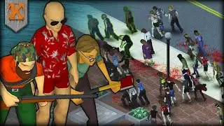 Making my Side of the Island Zombie FREE | Project Zomboid Society #3