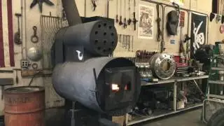 Oil Dripper Wood Stove