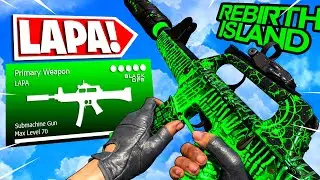 the LAPA is NOW *META* in WARZONE after UPDATE! 🔥 (BEST LAPA CLASS SETUP/LOADOUT) REBIRTH ISLAND!