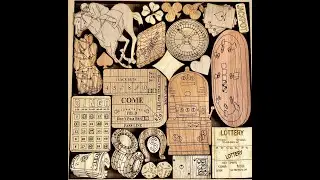 The Gamblers Puzzle - Artistic and Challenging wood brain teaser puzzle made in USA