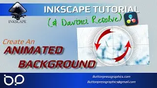 Create An ANIMATED BACKGROUND With INKSCAPE & DAVINCI RESOLVE
