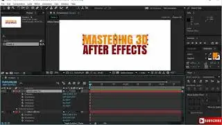 Rotation and Orientation in 3D After Effects 3D