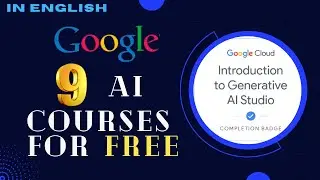 New, GOOGLE free AI courses 2023 (Get now FREE OF COST!)