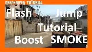 CS:GO Tutorial HD: Dust2 smokes and flashes that nobody know