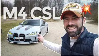 Au volant de la BMW M4 CSL