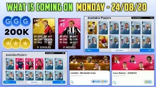 What is coming on Monday new Iconic moment and Legends in pes 2020 mobile