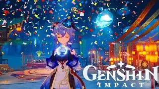 ОТМЕЧАЕМ ДЕНЬ РОЖДЕНИЯ В ГЕНШИН  ✨ОБНОВЛЕНИЕ 1.3✨ ГЕНШИН ИМПАКТ СТРИМ ✨ Genshin Impact #17
