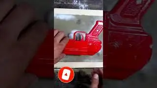 Casting Brass AK-47 from shells #hotmetal #melting #casting