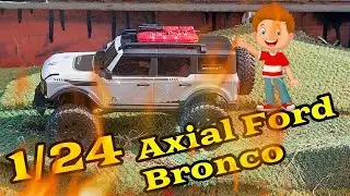 Cruising In The Mini Axial Ford Bronco For Big Fun!