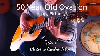 1974 Vintage Ovation Nylon String Fingerstyle Guitar