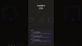 CSS Loader Animation | CSS Spinner Loader Animation