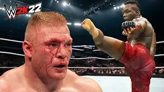 Ovince Saint Preux vs. Brock Lesnar (WWE 2K22) - Rematch