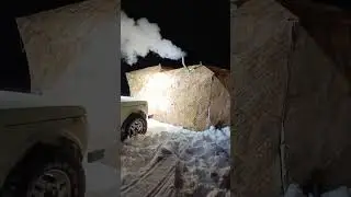 Ямал.Катровож.река Собь.березовый остров.вторая яма .зимняя рыбалка.