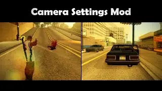 GTA San Andreas Camera Settings Mod
