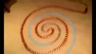 small paper domino project : The Spiral