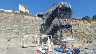СЕЛО ДИВНОМОРСКОЕ🔆 ПЛЯЖ ФАКЕЛ🤔КУРОРТНАЯ НОСТАЛЬГИЯ 