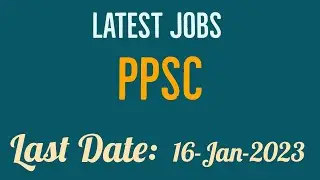PPSC Jobs II MM NETCAFE ONLINE