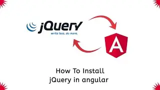 how to install jQuery in angular 