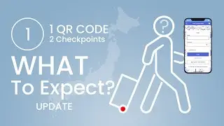 Visit Japan Web – 1 QR Code 2 Checkpoints at the Airport