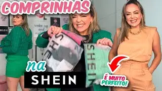 Pirei com as COMPRINHAS que fiz na SHEIN