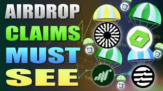 🔥 Airdrop Claims That You MUST SEE 🔥 More than 8 Claims and Airdrop News 📣