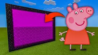 How to Make a PORTAL to PEPPA PIG in Minecraft
