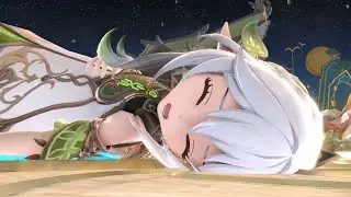 [リョナ] SSBU Nahida (Genshin Impact) Defeated Ryona
