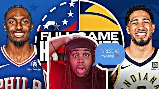 Young Knight Reactz To 76ERS at PACERS | FULL GAME HIGHLIGHTS | October 27, 2024‼️