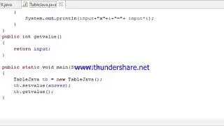 Table in Java for Beginners English | Urdu | Hindi