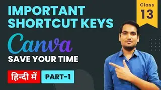All Important Canva Shortcut Keys Basic & Advanced - Become A Pro In Canva