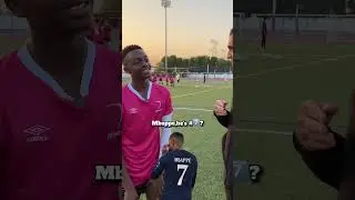He's a Messi fan but wants Ronaldo's # 7️⃣ , he's also our top scorer ⚽️