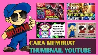 Cara membuat Thumbnail youtube di hp android