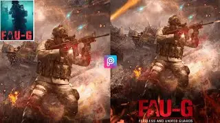 FAU-G Poster Recreating In PicsArt || Game Poster Editing Tutorial