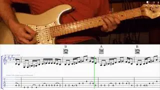 How to Play Praise the Lord by BRELAND and Thomas Rhett on Guitar with TAB