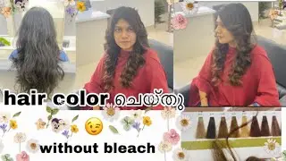 Haircolor vlog | Balayage coloring | Curls360 Saloon Panampally Nagar Kochi #haircolor #hairstyle