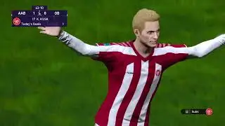 Kasper Kusk 🇩🇰 SCORES for Aalborg BK 3F SUPERLIGA eFootball PES 2021 SEASON UPDATE