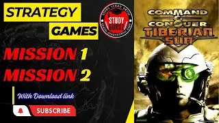 Command and Conquer |Tiberian Sun | Mission 1,2 | Strategy Gameplay