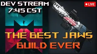 Once Human THE BEST ENDGAME JAWS BUILD GUIDE 70k DPS? DEV STREAM TONIGHT