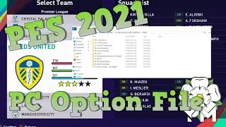 How to install a PES2021 Option File!!
