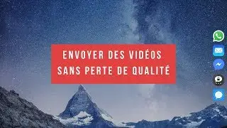 Comment envoyer des vidéos et des photos sans perdre de la qualité (SwissTransfer)