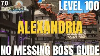 Alexandria Level 100 MSQ Dungeon Guide || BOSS GUIDE || FFXIV Patch 7.0 || Dawntrail