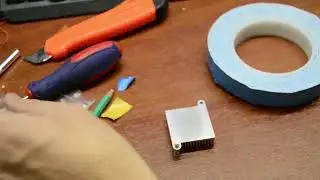 Распаковка 30102022. Теплопроводный скотч нагревательный кабель