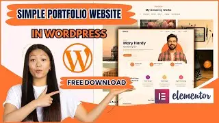 Free Portfolio Website in WordPress | Download WordPress Portfolio Website for Free | Learn2Smart