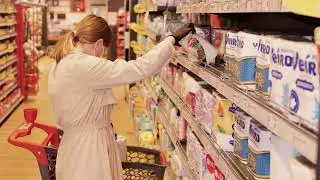 Copyright free Grocery Store Shopping Stock Footage Video | Royalty Free To Use