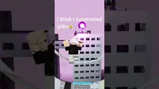 I think I summoned goku