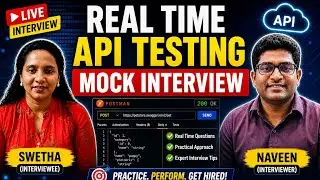 Real time API Mock Interview 2023 | 3- 4 Years Experience| How to solve API Issues | Video 110 