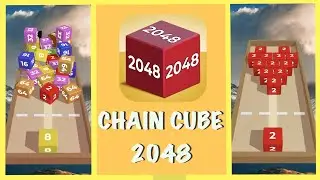 Chain Cube: 2048 3D Merge Game Gameplay Walkthrough  | iOS & Android | by AI Games FZ
