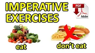 imperatives - exercises + PDF - commands  -basic English - Easy English Lessons